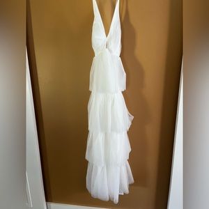 Hello Molly white maxi dress